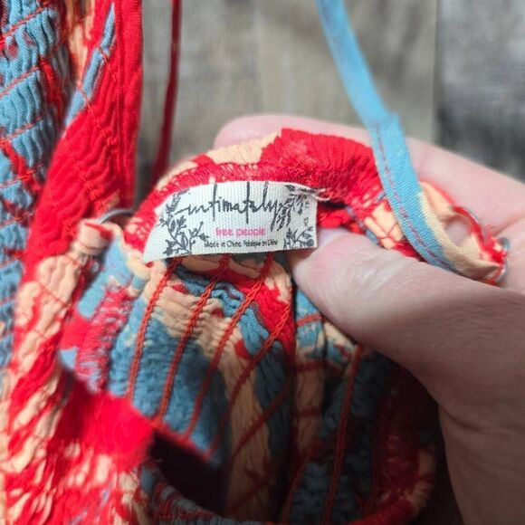 Free People Intimately Heat Wave Maxi Dress in Red - Picture 4 of 4